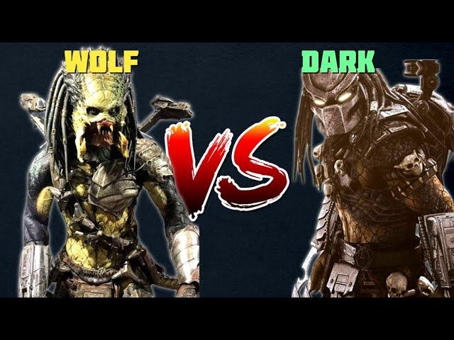 Wolf VS Dark | PREDATOR FIGHT AVP