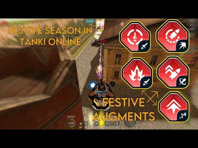 FESTIVE SEASON IS HERE | Tanki Online Highlights with Festive Season augments