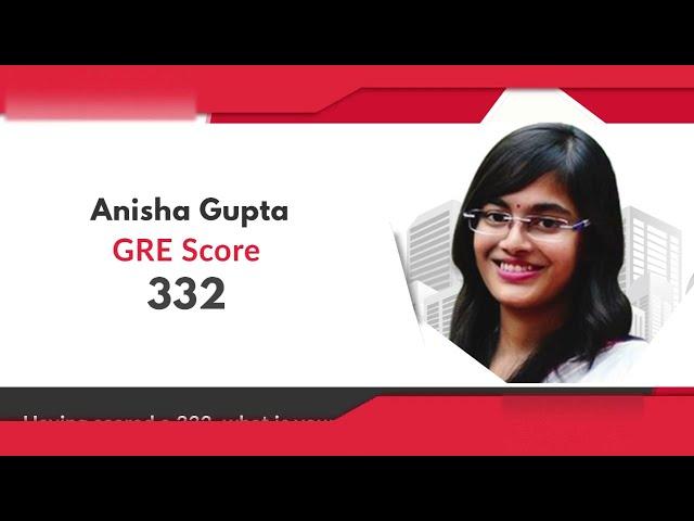 Online GRE preparation | AdmitEDGE review | Anisha Gupta