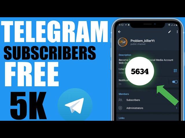 How To Increase Telegram Subscribers Without Login | Free Telegram Subscribers