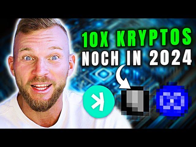 Letzte Krypto-Chancen 2024  Diese Coins können 10X durch die Decke gehen! 