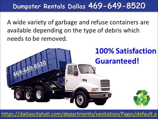 Roll off Dumpster Dallas Garbage Bin Rental Dumpster Sizes and Affordable Dumpster Prices