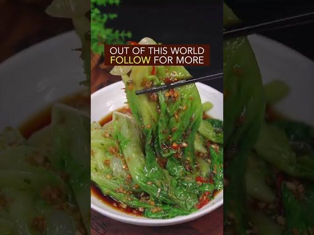 How to Make Chinese Style Lettuce  #shorts