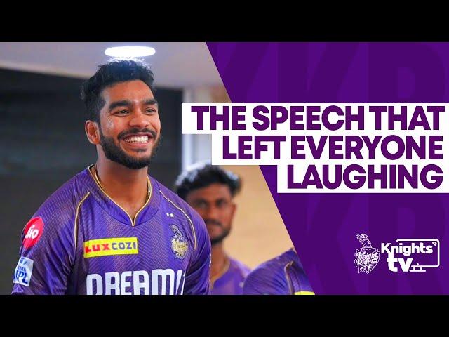 Venkatesh Iyer is all praises for his teammates | #KnightsTV | TATA IPL 2024