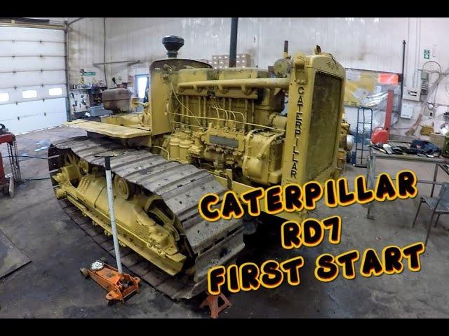 Will it start? 1936 Caterpillar RD7 and a Walk-around