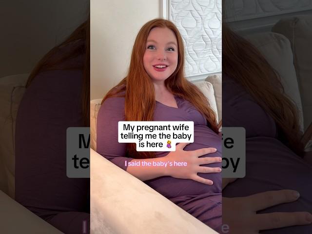 The end is SO sweet @RegalNoise #hannahandregal #couple #relationship #funny #pregnant #sweet