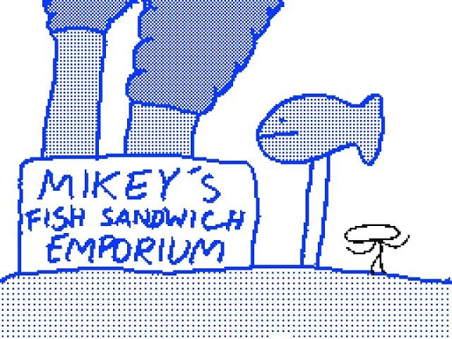 mikey's fish sandwich emporium