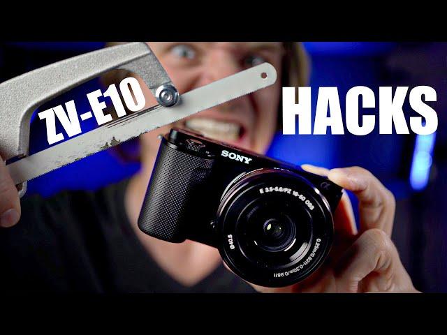 SONY ZV-E10 Hacks and Tips