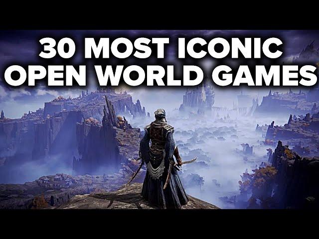 30 MOST ICONIC Open World Games That Every Fan Must Play [2024 Edition]