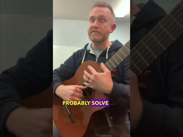 Essential Fingerstyle/Classical Guitar Tip: Look Down at Your Hand!