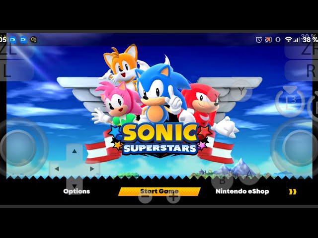 SONIC SUPERSTARS ANDROID Yuzu Test Gameplay Poco X3 Pro 8 256 Snap860 CRDroid