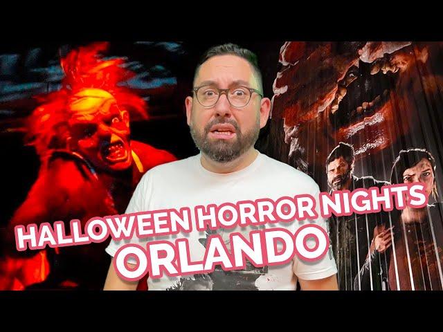 What houses at Halloween Horror Nights 2023 SCARED me?! | Reactions | Orlando, Florida!