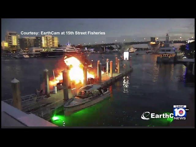 1 dead, several injured after boat explosion in Fort Lauderdale