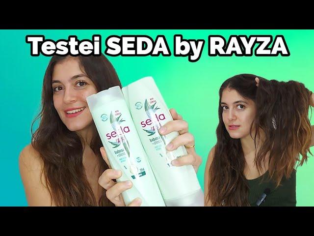 SEDA Babosa e Óleos By Rayza | Testei no meu cabelo Ondulado