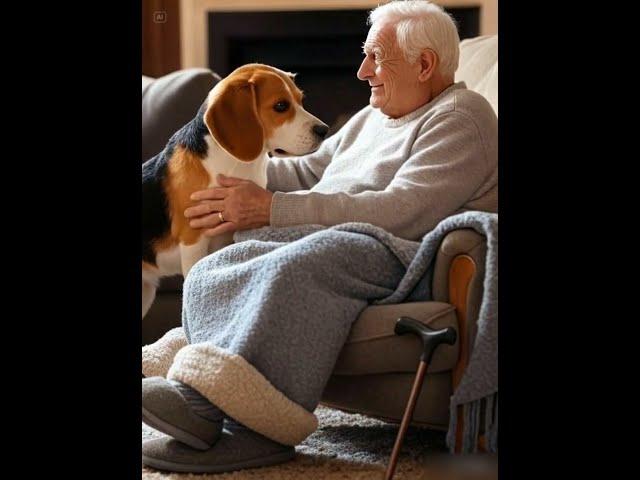 Watch This Beagle Brighten Grandpa’s Day in 15s