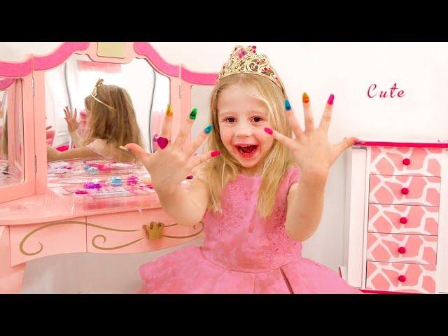 Nastay pretend play with dress up and make up toys