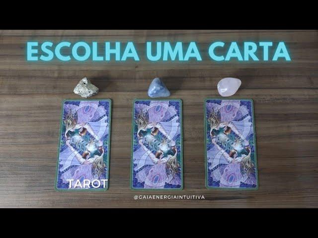 O que PENSA? O que SENTE? o que ESCONDE? Escolha uma carta do TAROT e descubra ️