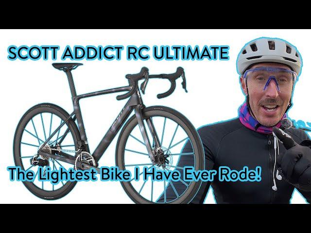 New Scott Addict RC Ultimate - The lightest bike I have ever ridden.