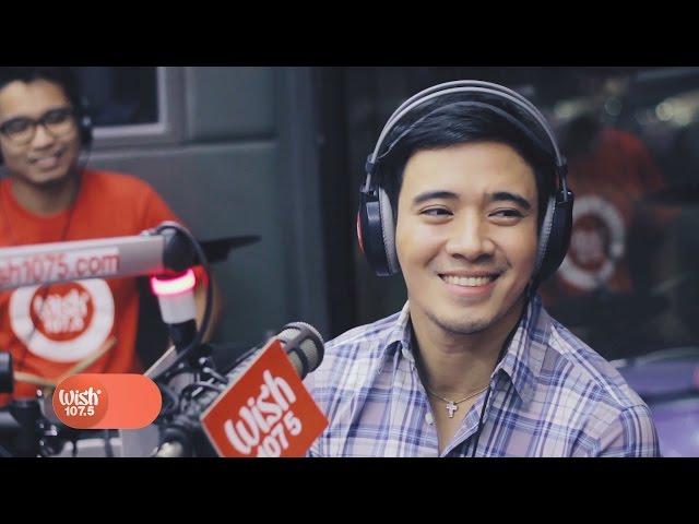 Erik Santos covers "Where Do Broken Hearts Go" LIVE on Wish 107.5 Bus