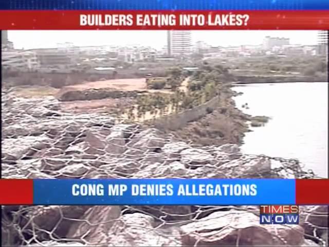 Encroaching lakes in Hyderabad?