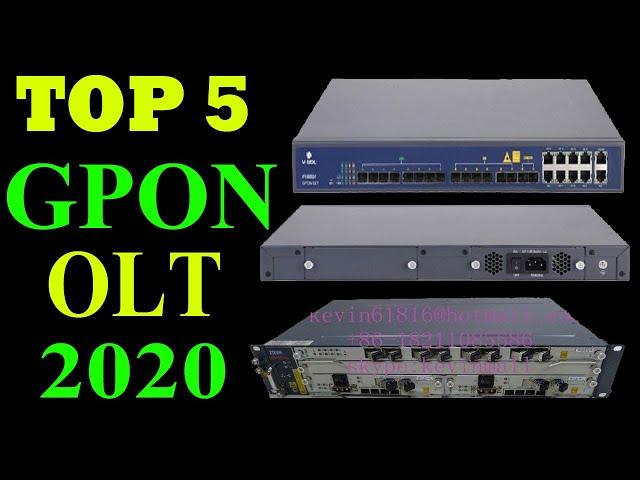 Top 5 Best GPON OLT In 2020 | GPON Card GPUF