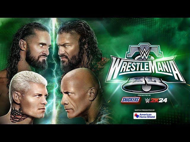 Cody Rhodes & Seth “Freakin” Rollins vs. The Rock & Roman Reigns: WrestleMania XL Hype Package