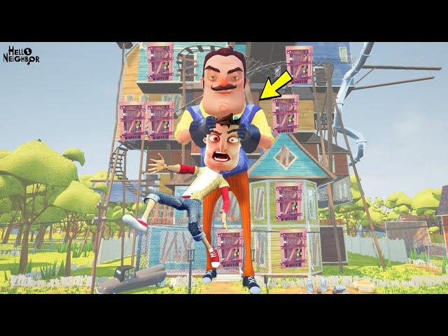 EFSANE ZOR EVE GELDİK  Hello Neighbor Mod