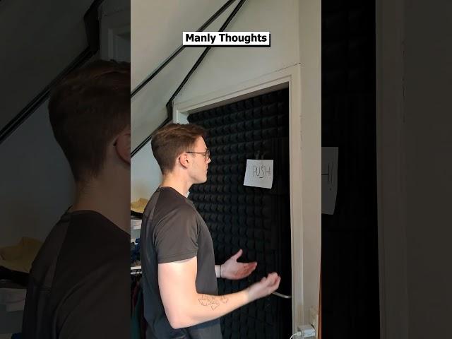 It was a push door... #shorts #sketch #comedy