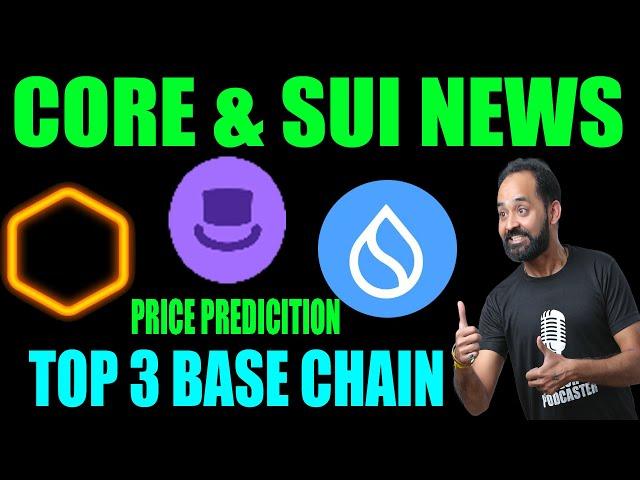 Satoshi Core DAO & SUI Network top 2 layer1 Chain Updates | Degen | Mog Coin | Rajeev Anand | Brett