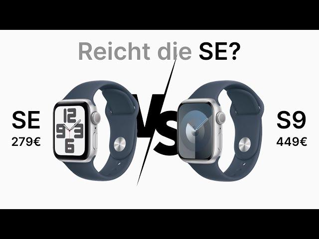 Reicht die Apple Watch SE? Apple Watch Series 9 vs Apple Watch SE