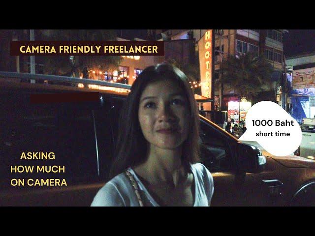 Pattaya freelancers asking how much on cam Beach road Pattaya Thailand #pattaya