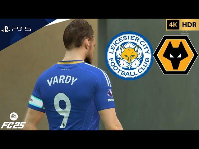 FC 25 - Leicester vs Wolves | Premier League 24/25 | PS5™ [4K60]