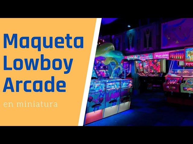  Cómo Hacer una Mini Máquina Arcade Lowboy con Cartón | DIY Retro Gaming