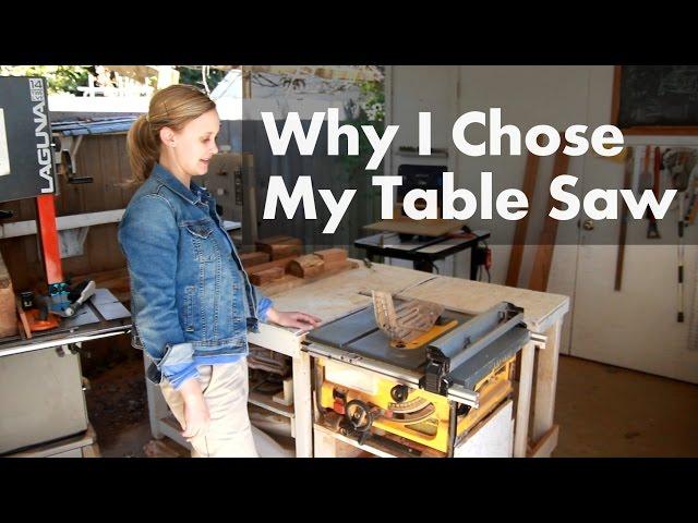 Why I Chose My Dewalt Table Saw - Shop Update March 2016