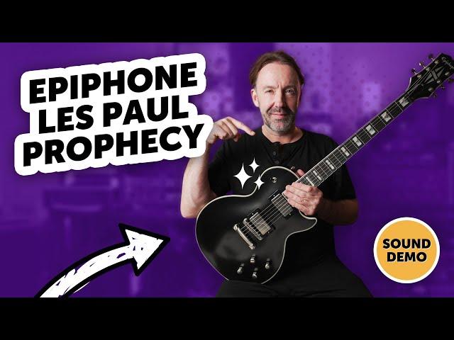 Epiphone Les Paul Prophecy | Sound Demo | The Perfect Modern Rock Axe?