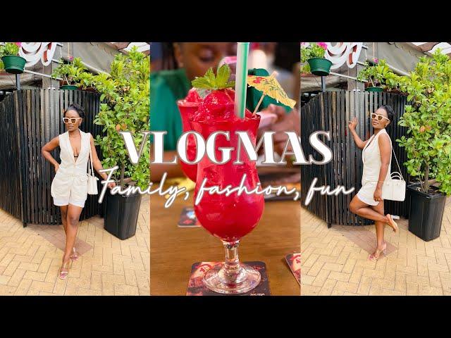 Vlogmas ep3: Fun with family | Fashion event | Superbalist haul | Christmas carnival Dinner date