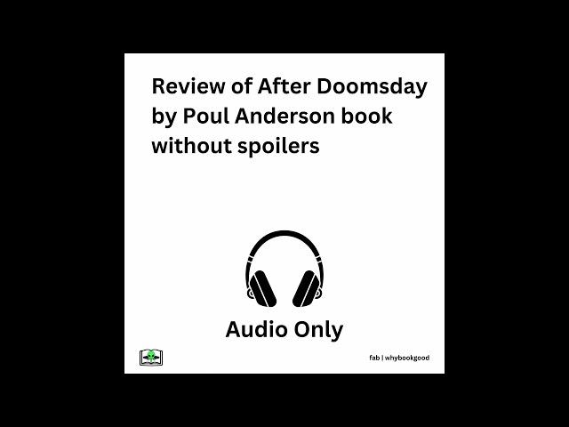 Review of After Doomsday by Poul Anderson book without spoilers