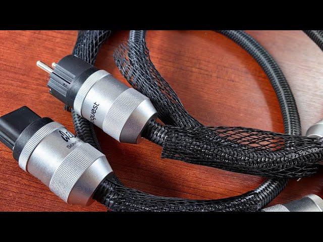 Fake! AudioQuest WEL Signature power cable inside - first look