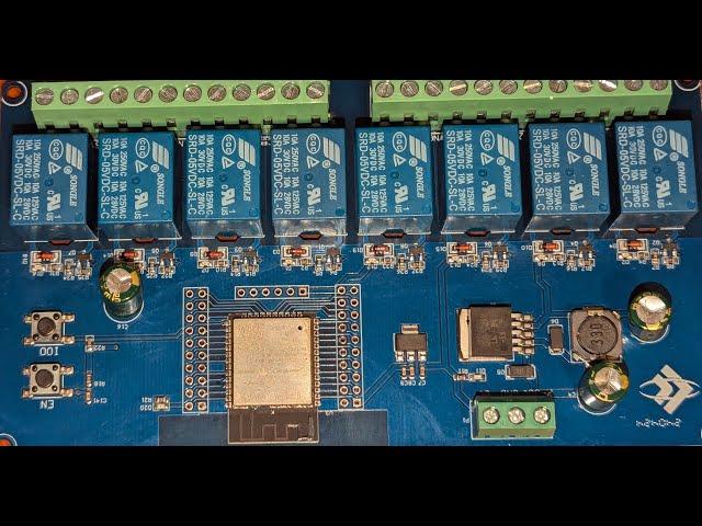 Install Tasmota onto an ESP32 8 Channel Relay Board