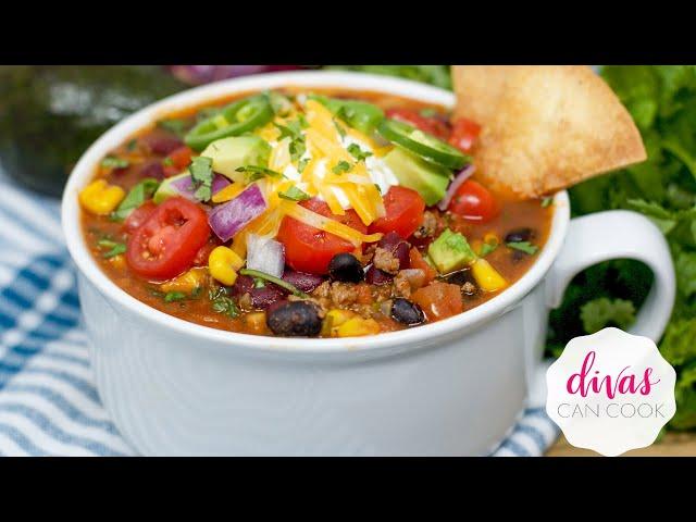 Easy Taco Soup~ Quick Dinner Idea!