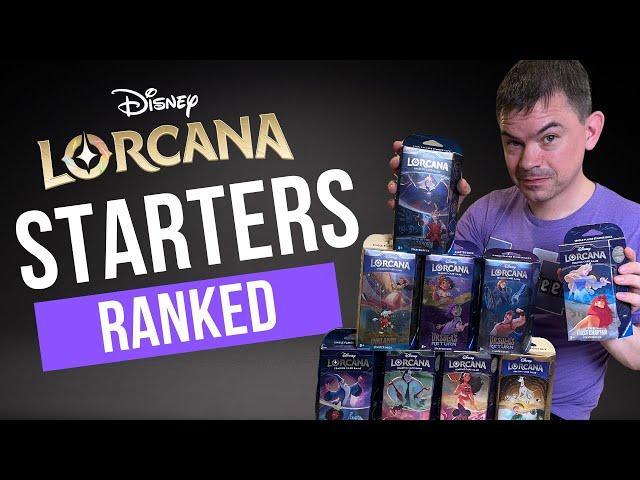 Which Lorcana Starter is Best? We Ranked Them All!