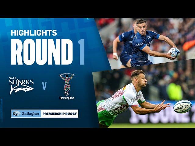 Sale v Harlequins - HIGHLIGHTS | Ford Shines in Tight Contest! | Gallagher Premiership 2024/25