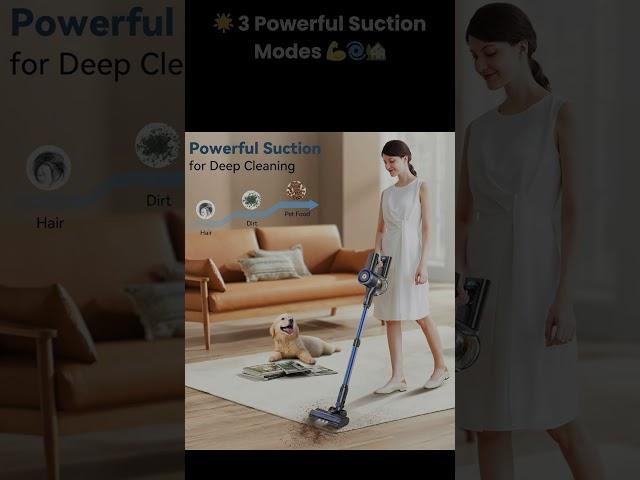 The NADALY Cordless Vacuum Cleaner is a game-changer for pet owners & busy homes! #vacuumcleaner