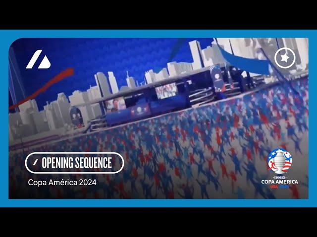 Copa América 2024 - Broadcast Opening Sequence