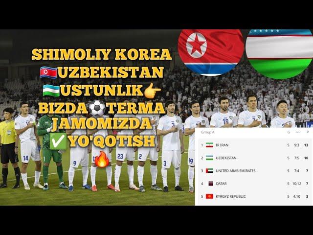 ️JAHON CHEMPIONATISHIMOLIY KOREAUZBEKISTANBIZDAHALI HAM IMKONYATBORMIELDOR️YORDAM BERMAYDI