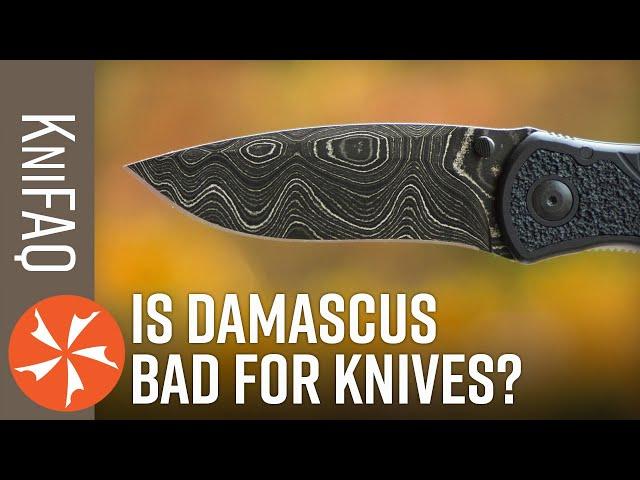 KnifeCenter FAQ #131: Is Damascus Steel Good?