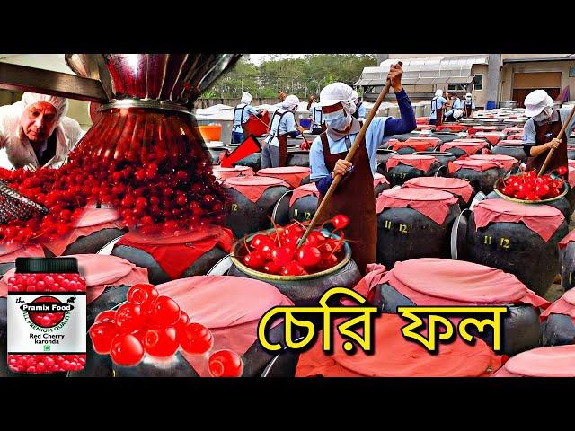 দেখুন রমজান মাসে চেরি ফলের নামে আমাদেরকে এসব কি খাওয়ানো হচ্ছে, How To Make Cherry In Factory