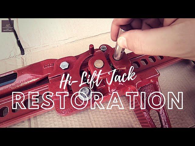 How To Restore A Hi-Lift Jack - COMPLETE TEAR DOWN, RESTORATION AND RE-BUILD!