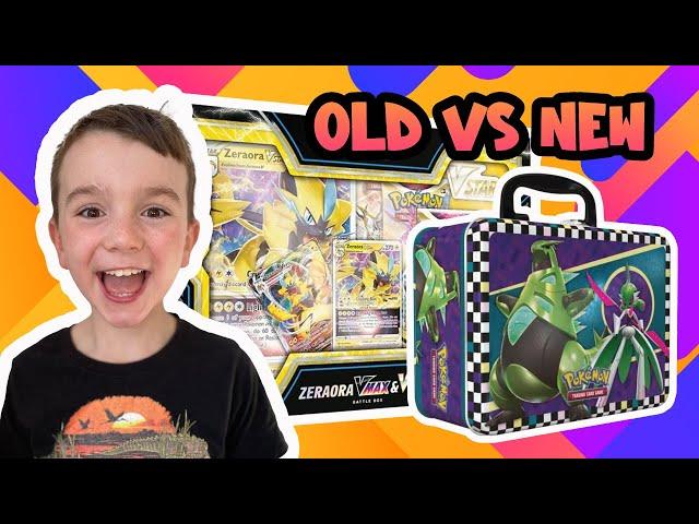 It's OLD Vs NEW Let's battle for treasure #pokemon #pokemontcg #family