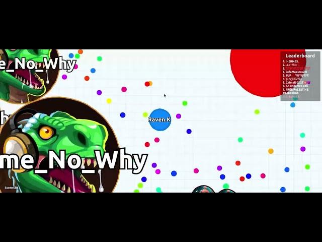 Playing Agar.io With Me Raven